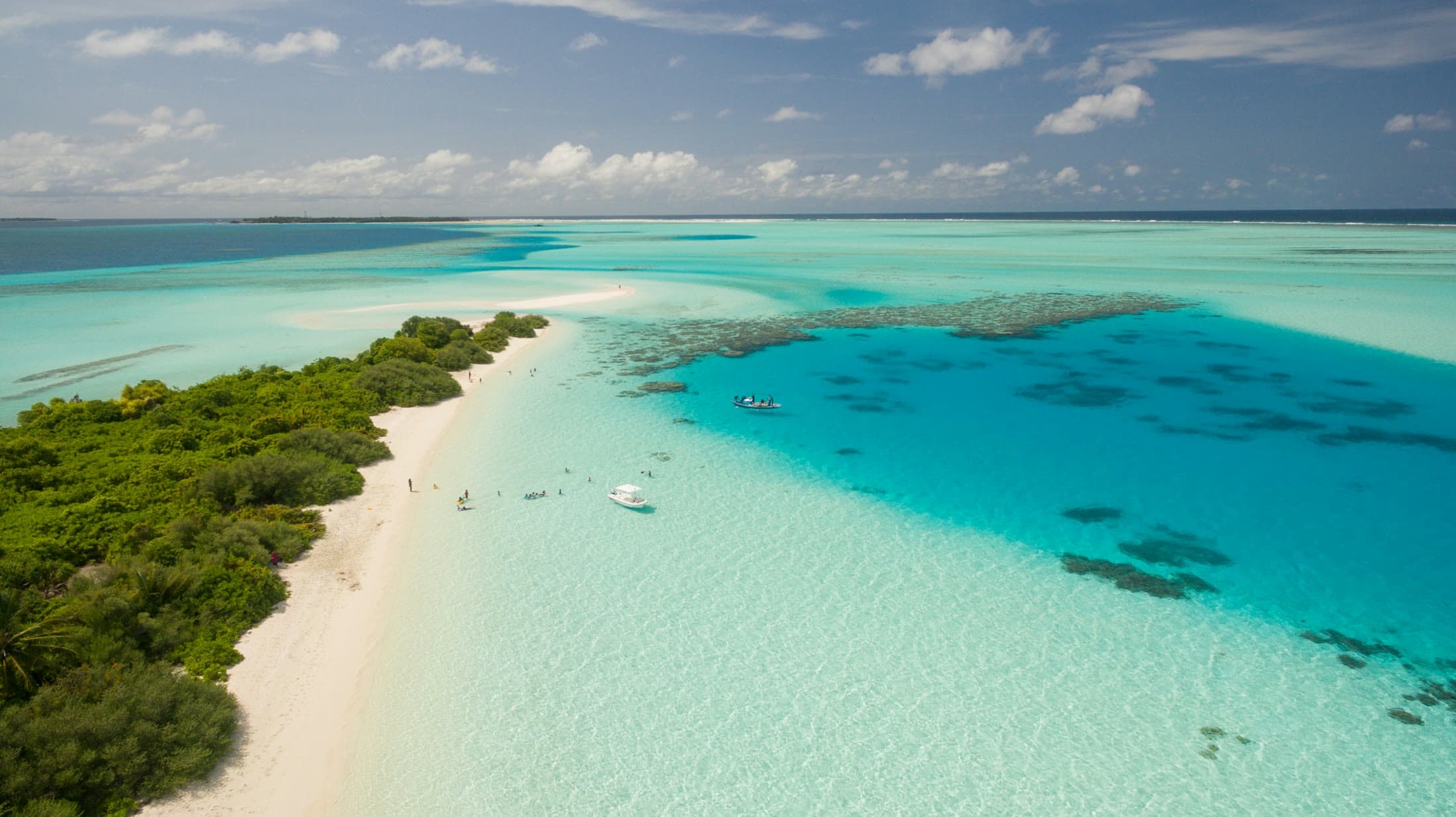 Vue aerienne Caraibes